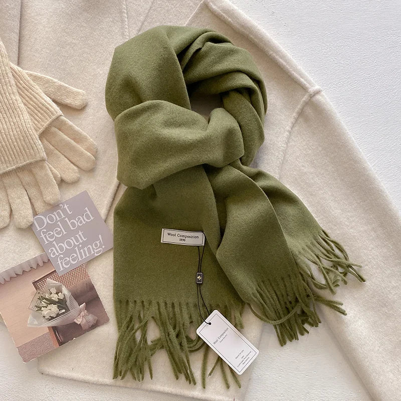 Luxury Wool Cashmere Scarf