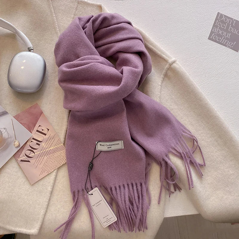 Luxury Wool Cashmere Scarf
