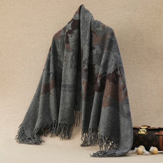 Cashmere Tassel Shawl