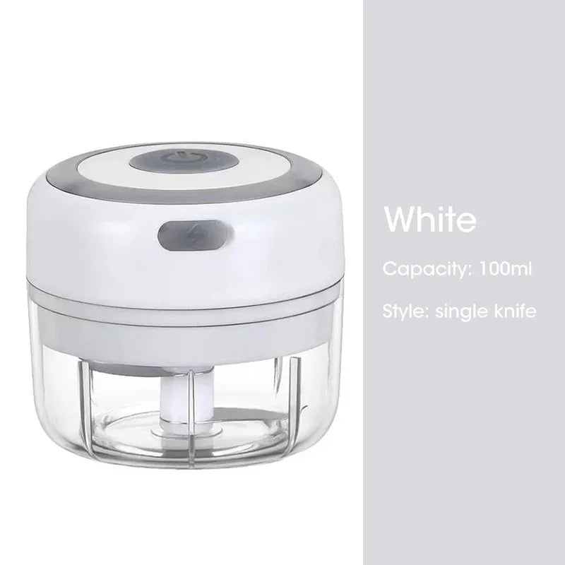 250/100ml USB Electric Garlic Chopper – Your Ultimate Kitchen Helper