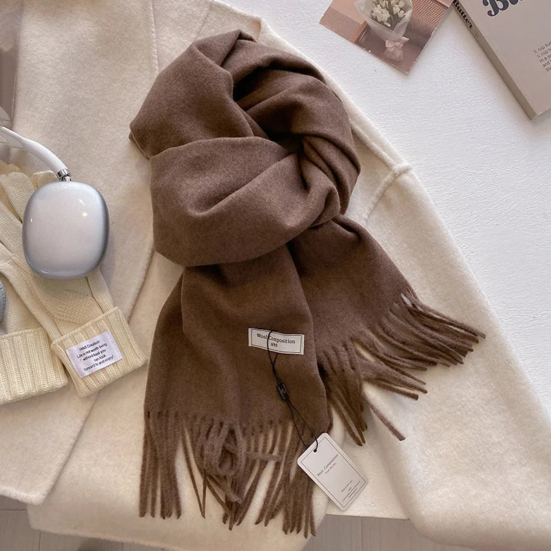 Luxury Wool Cashmere Scarf