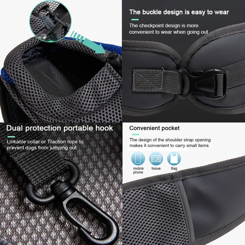 Pet Travel Carrier Backpack & Sling Bag