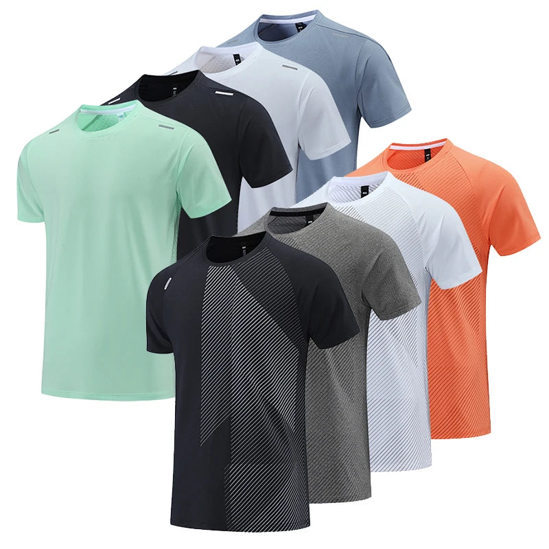 Quick Dry Men Running T-shirt Fitness Sports Top