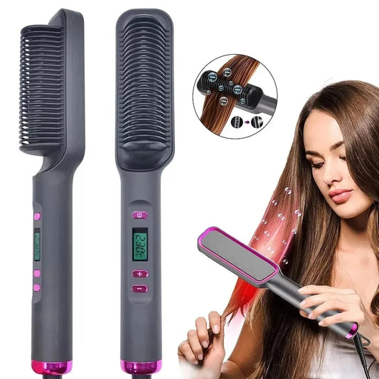 Electric Hair Straightening Comb