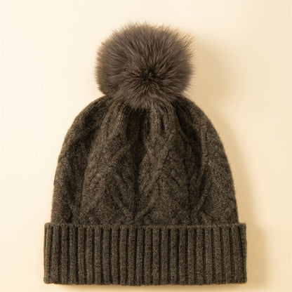 Bonnet Héritage en Cachemire Torsadé