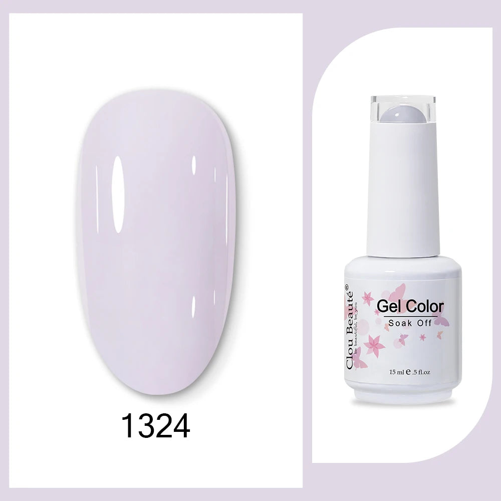 Clou Beaute Neon Gel Polish 15ml – Semi Permanent UV/LED