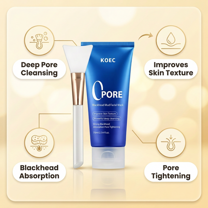 Blue Clay Pore Mask – AHA BHA PHA Blackhead Care 75ml