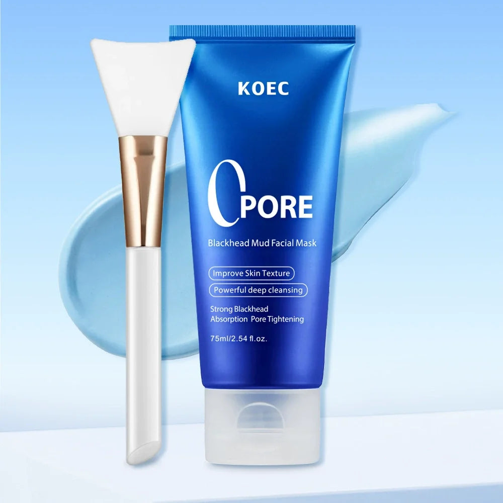 Blue Clay Pore Mask – AHA BHA PHA Blackhead Care 75ml
