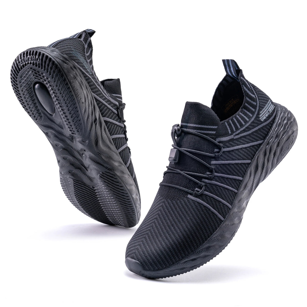 ONEMIX Waterproof Black Trekking Sneakers
