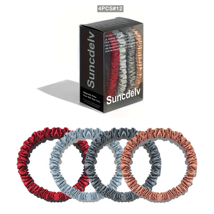 Mulberry Silk Scrunchies Set