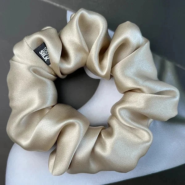 Silk Scrunchies – Gentle Hair Care