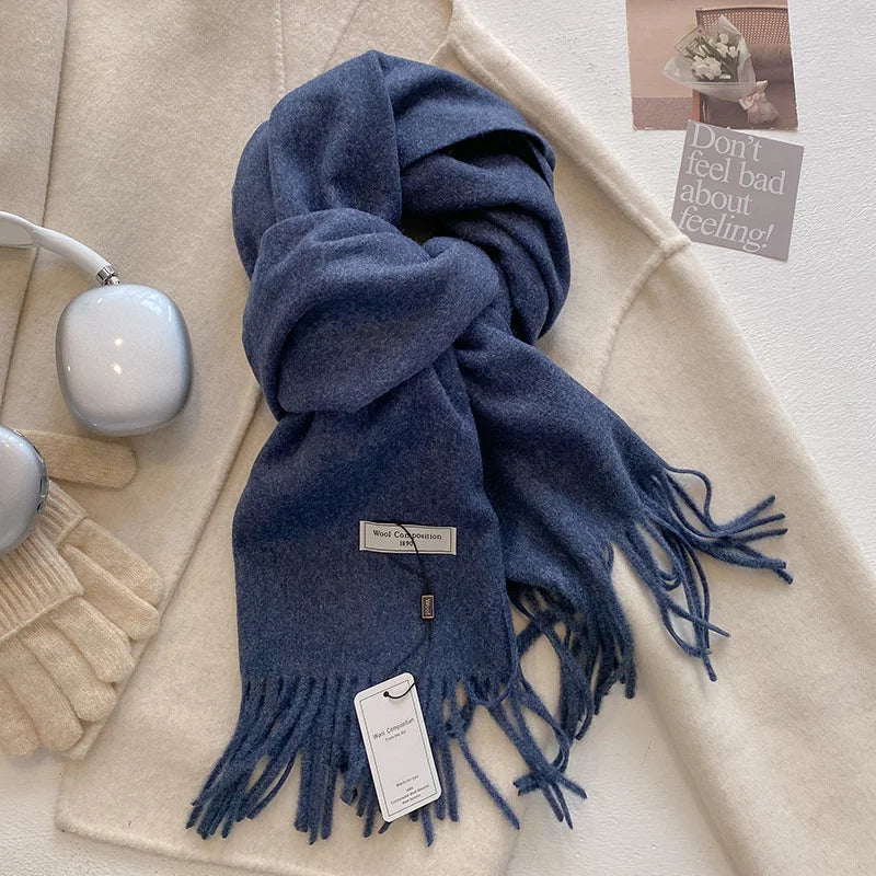 Luxury Wool Cashmere Scarf