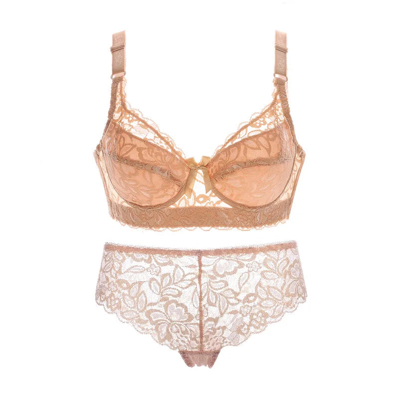 Lace Push-Up Plus Size Lingerie Set