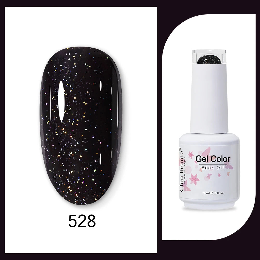 Clou Beaute Neon Gel Polish 15ml – Semi Permanent UV/LED
