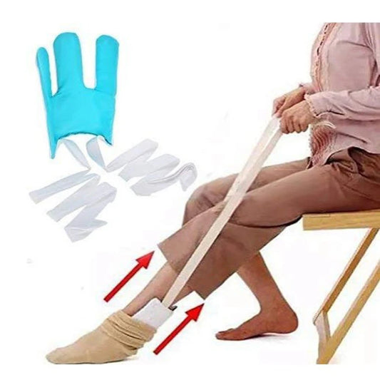 No-Bend Sock Helper for Seniors & Pregnant