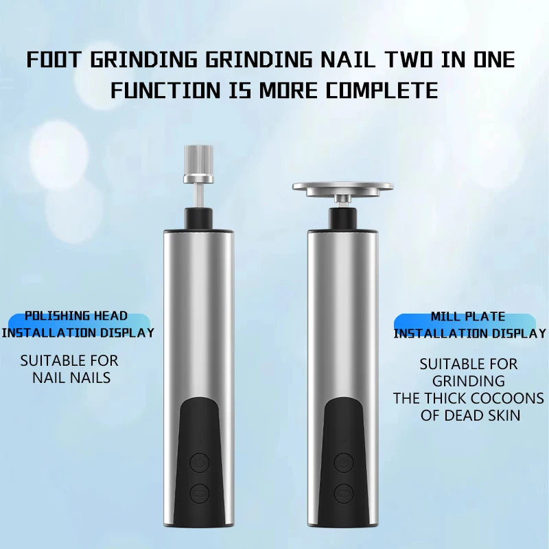 New Electric Nails Foot Groomer Nail Polisher Dead Skin Removal