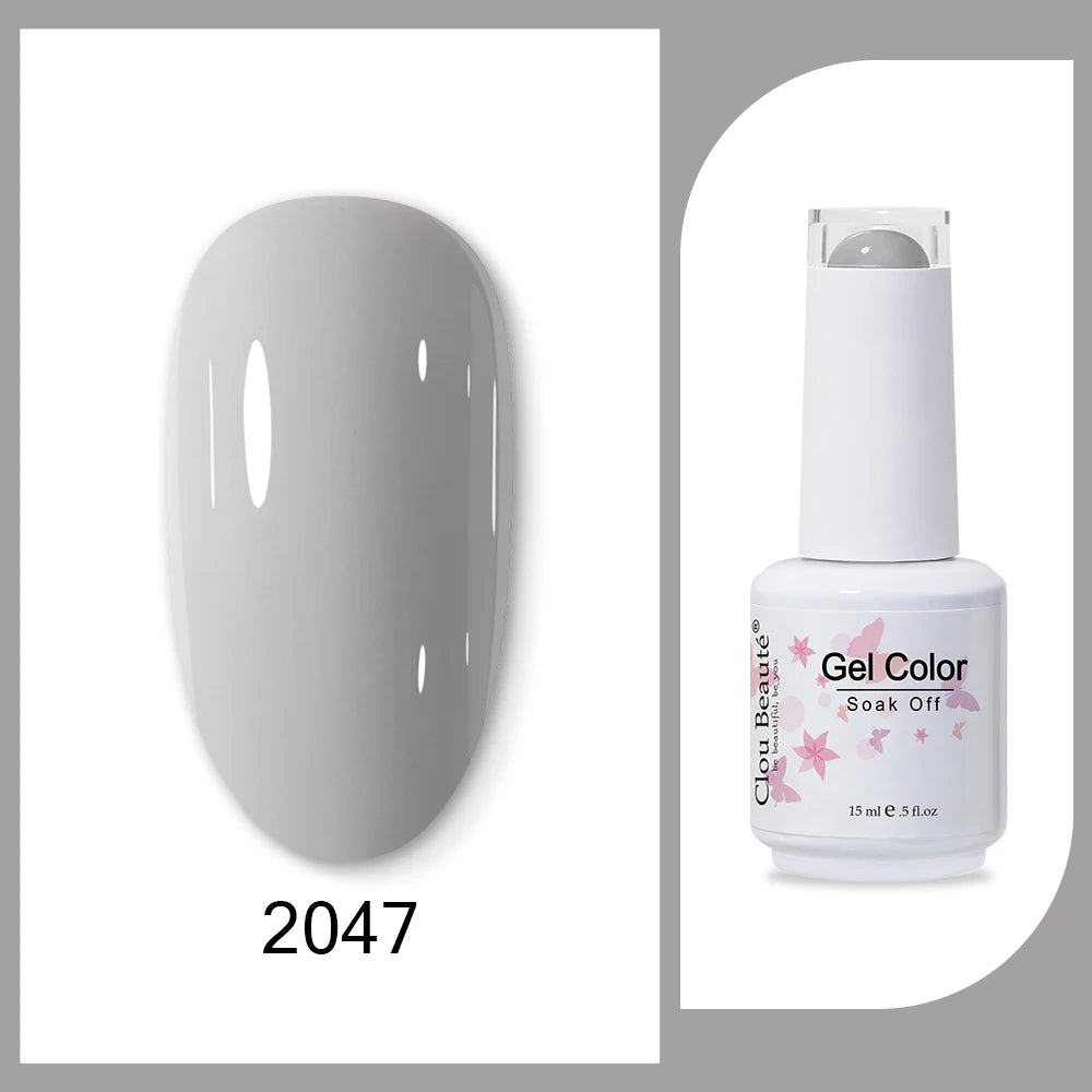 Clou Beaute Neon Gel Polish 15ml – Semi Permanent UV/LED
