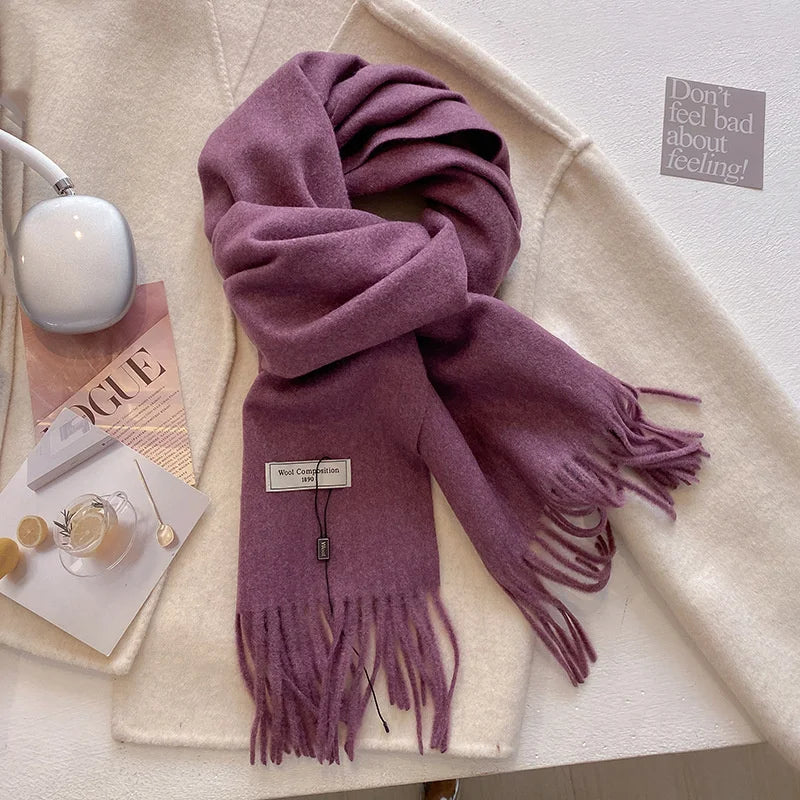 Luxury Wool Cashmere Scarf