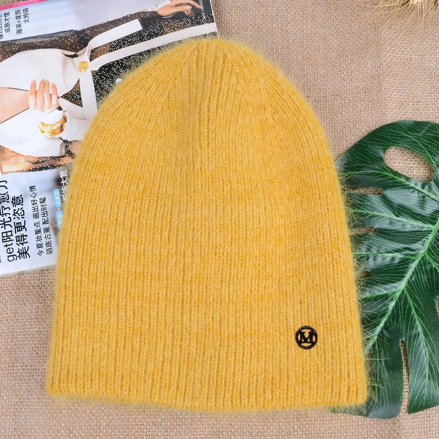 Rabbit Cashmere Winter Beanie