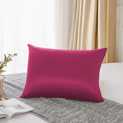25 Momme Mulberry Silk Pillowcase – 100% Pure Silk, 600TC