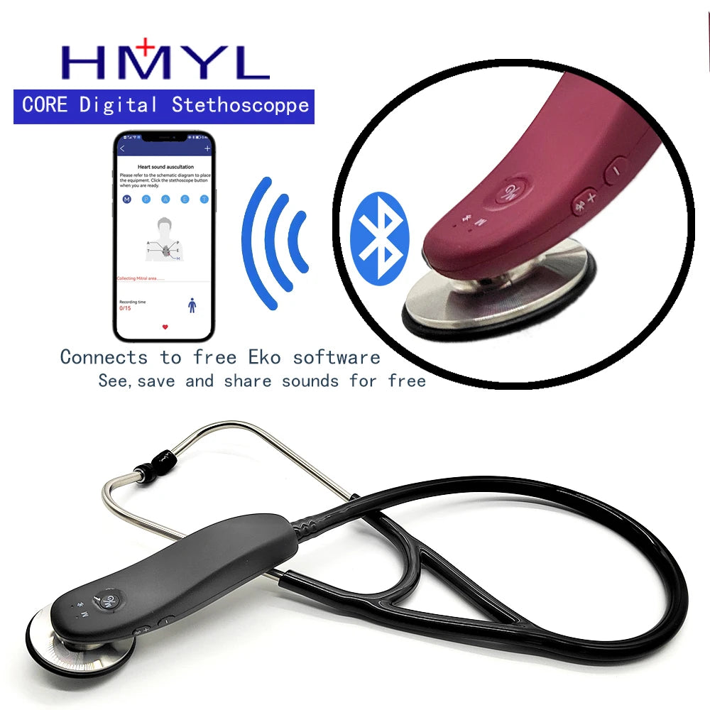 New Electronic Medical Bluetooth Digital Stethoscope Wireless