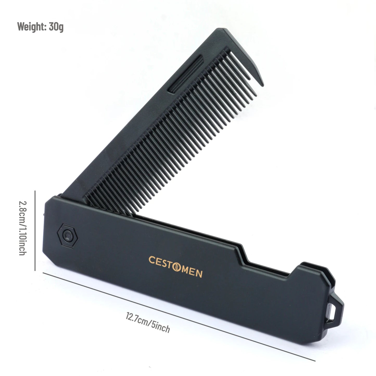 3-in-1 Pocket Folding Comb Set