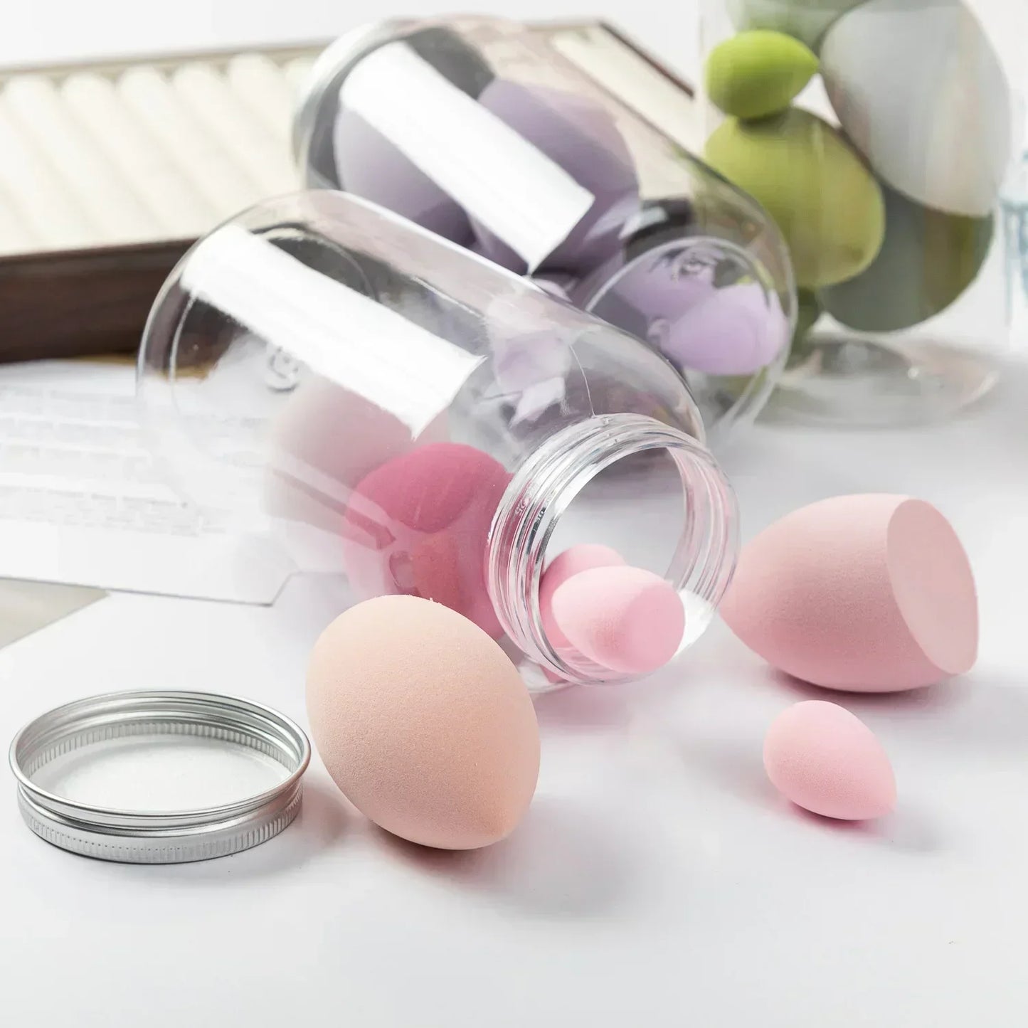 12/14Pcs Makeup Sponge Set – Beauty Blender Puff Kit