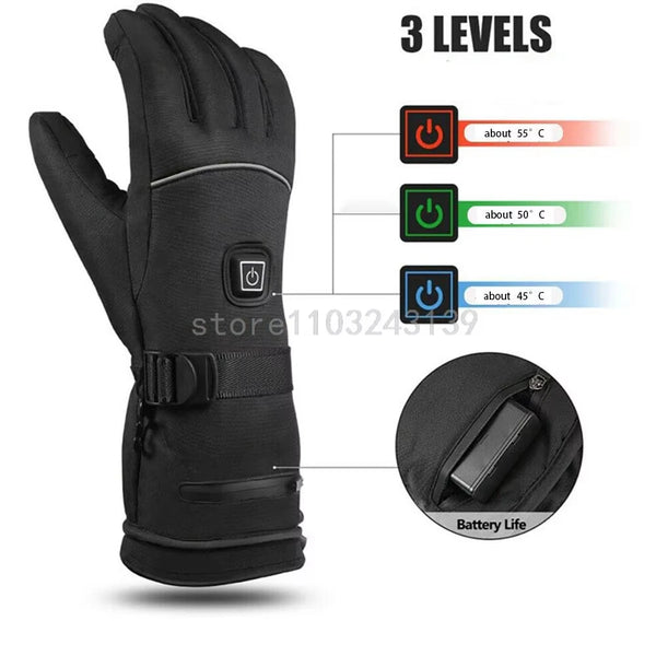 Heated Gloves – Waterproof, Thermal & Electric