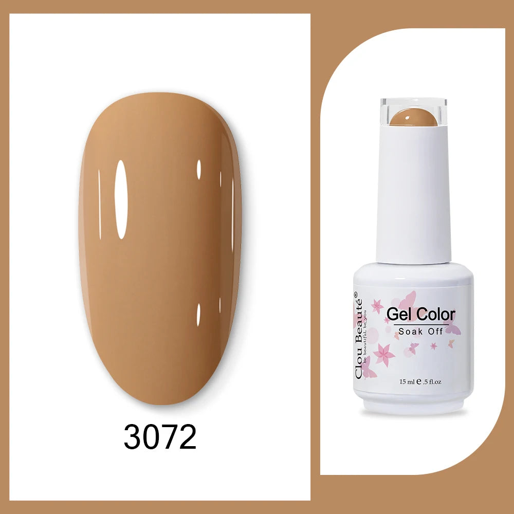 Clou Beaute Neon Gel Polish 15ml – Semi Permanent UV/LED