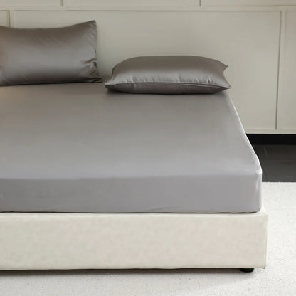 Drap-housse soyeux – Bonnet profond, 10 coloris