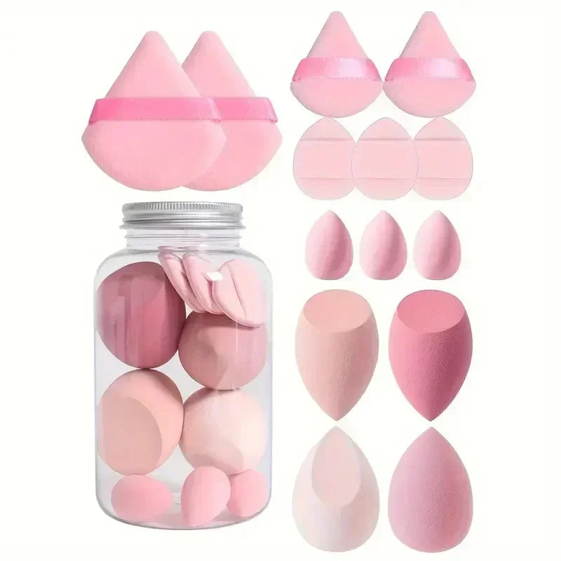 12/14Pcs Makeup Sponge Set – Beauty Blender Puff Kit