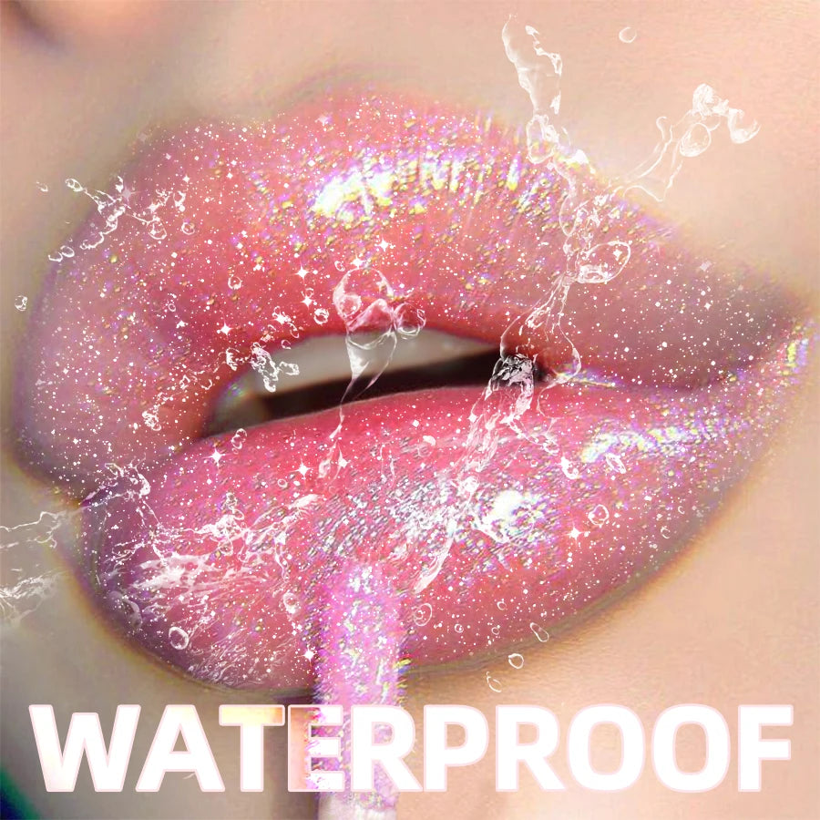Glitter Lip Gloss – Long-Lasting Waterproof Shine