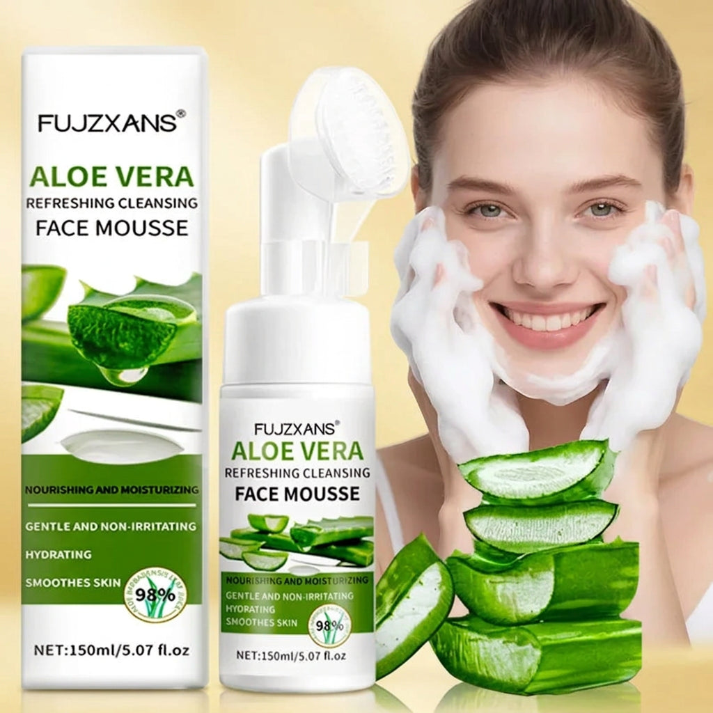 Aloe Vera Cleansing Mousse – 150 ml