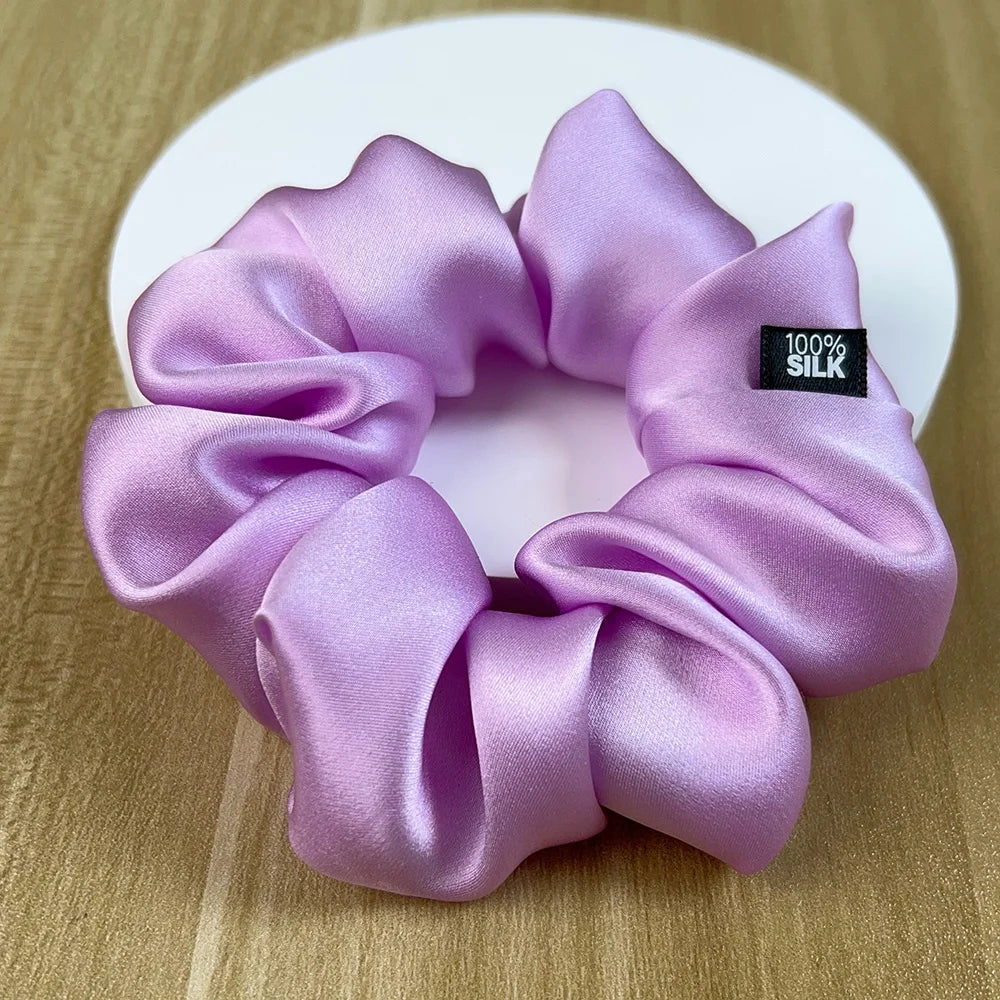 Silk Scrunchies – Gentle Hair Care
