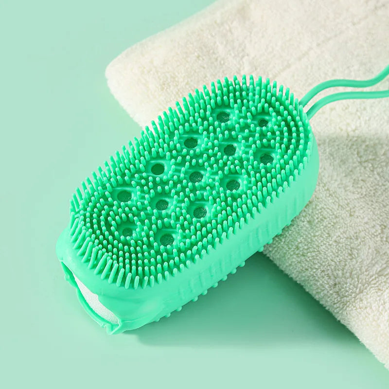 Silicone Foaming Bath Brush riazexpress