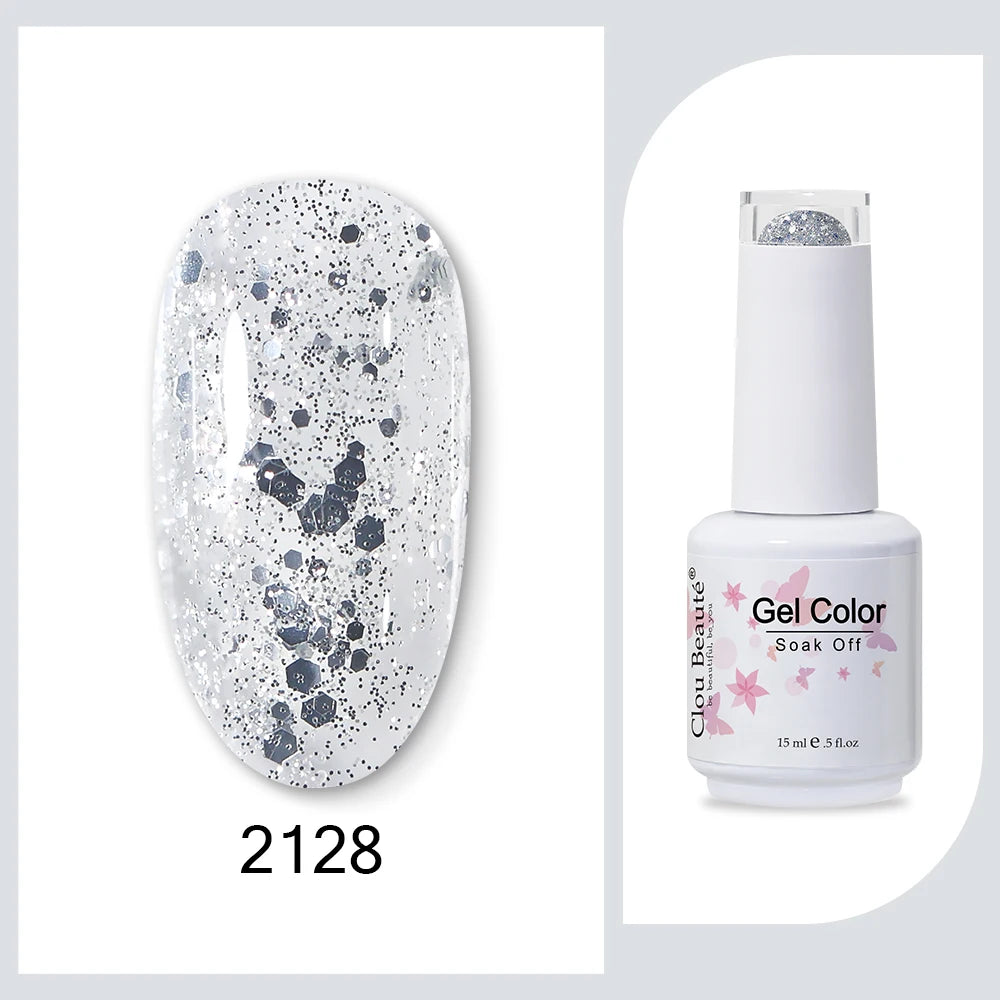 Clou Beaute Neon Gel Polish 15ml – Semi Permanent UV/LED