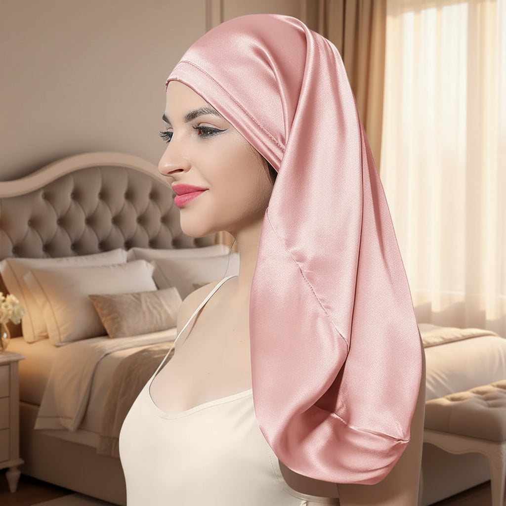 Birdtree 100% Silk Bonnet 60cm