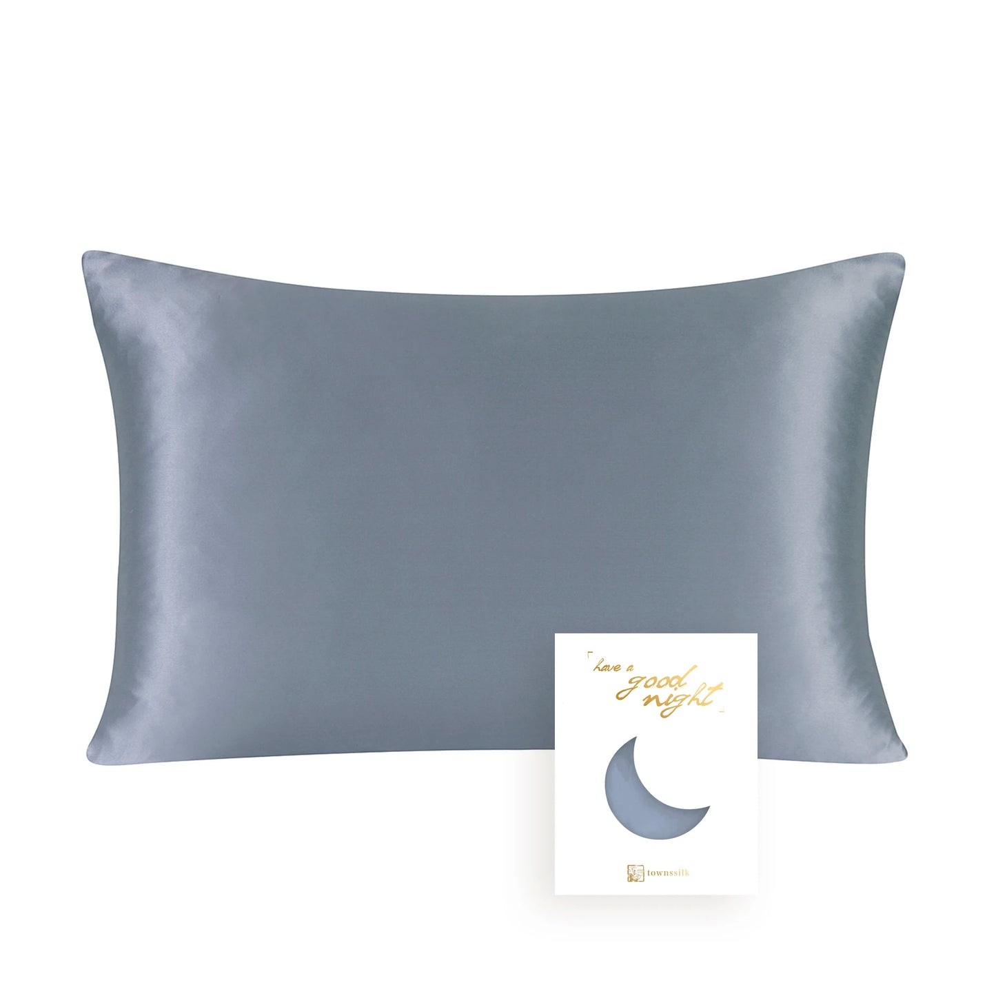 22 Momme Silk & Tencel Pillowcase with Hidden Zipper
