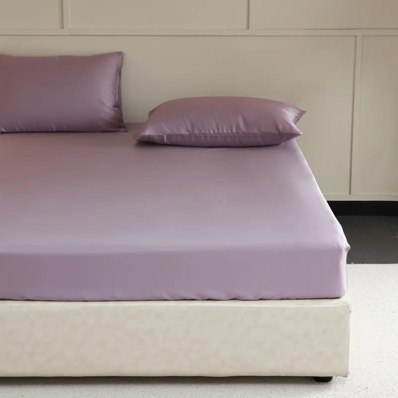 Drap-housse soyeux – Bonnet profond, 10 coloris