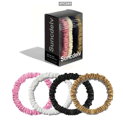 Mulberry Silk Scrunchies Set