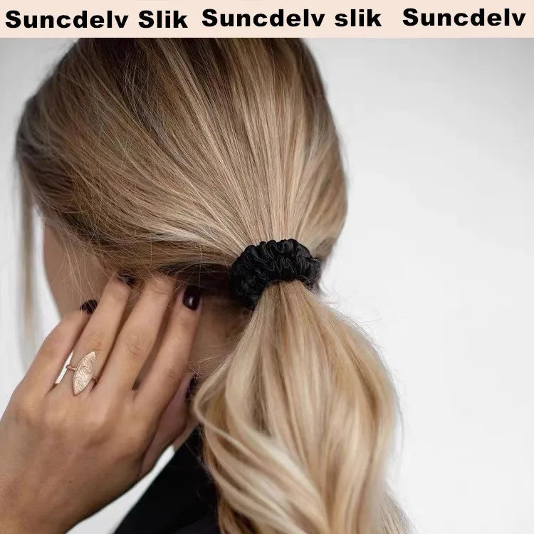 Mulberry Silk Scrunchies Set