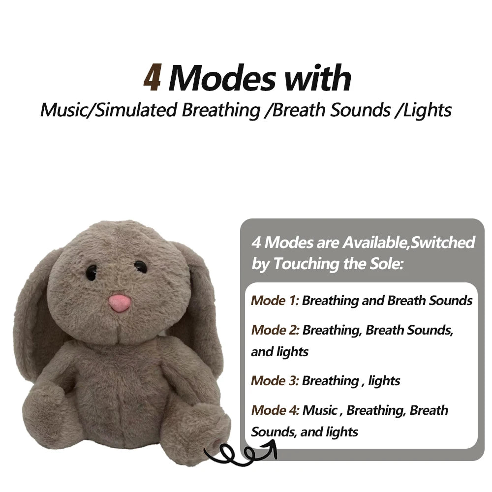 Breathing Bear Baby Soothing Otter Plush Toy The Perfect Sleep Companion for Your Little One