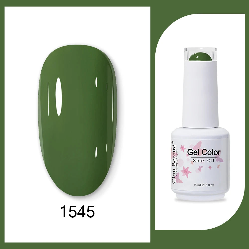 Clou Beaute Neon Gel Polish 15ml – Semi Permanent UV/LED