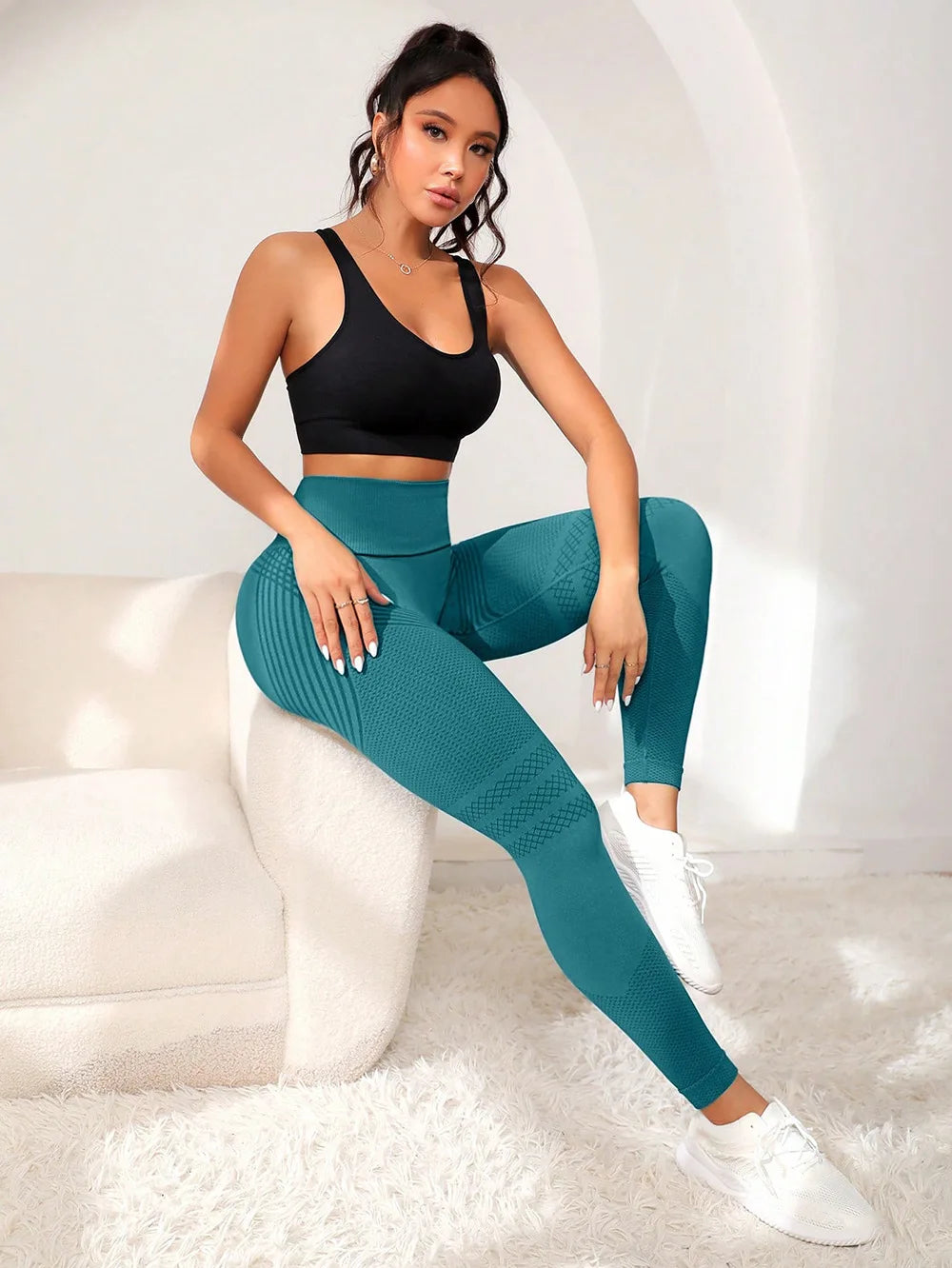 High-Waist Lifting Sports Pants
