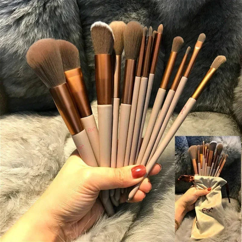 Makeup Brushes Set Eye Shadow Foundation Powder Blush Blending Beauty