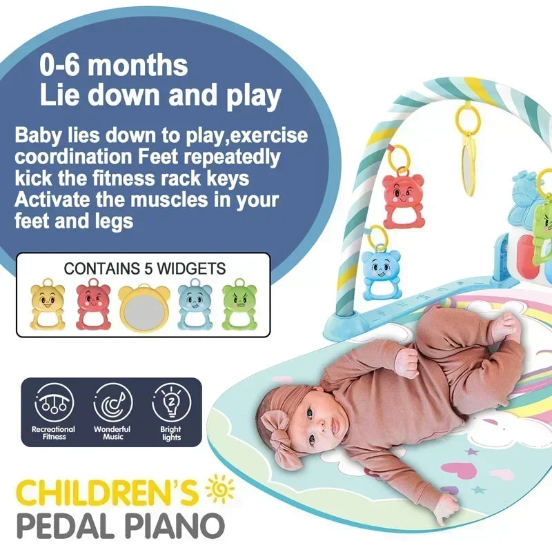 Baby Fitness Music Play Gym: Fun, Learning & Development for Your Little One