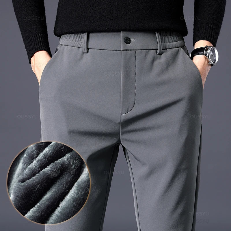 Winter Warm Men's Fleece Pants – Style Meets Comfort