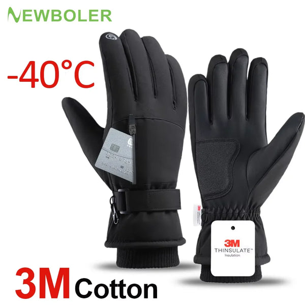 Waterproof Running Gloves - Full Finger & Warm