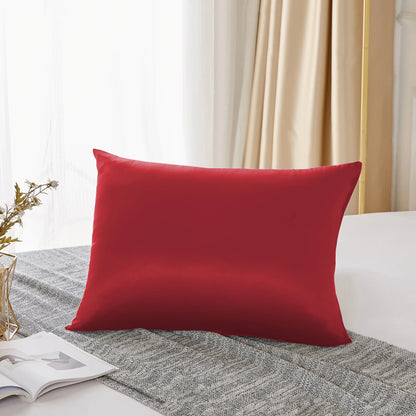 25 Momme Mulberry Silk Pillowcase – 100% Pure Silk, 600TC