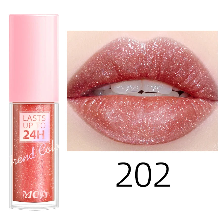 Glitter Lip Gloss – Long-Lasting Waterproof Shine